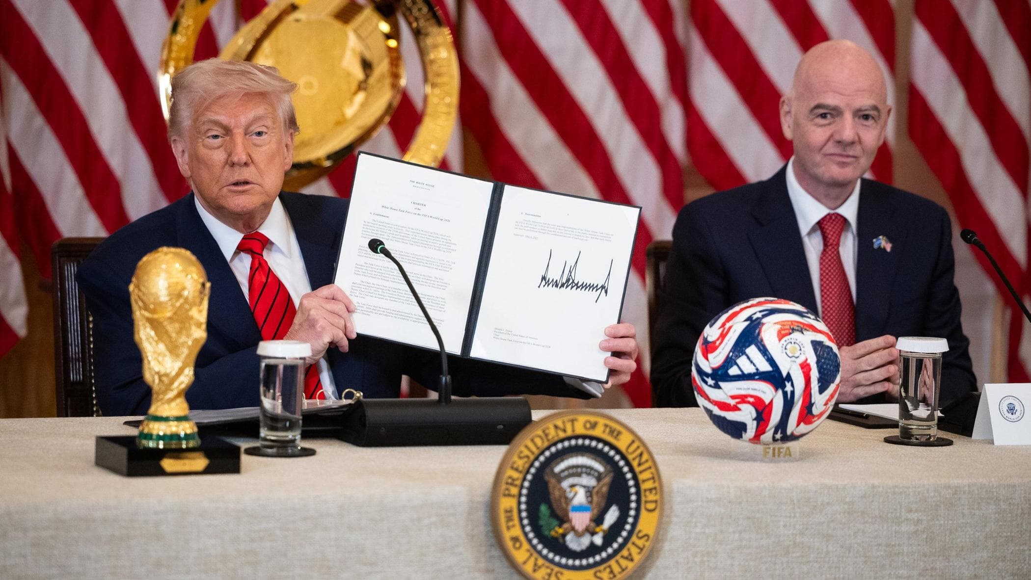 Sorteggio Mondiali 2026: data ufficiale e luogo. Trump e Infantino annunciano Washington