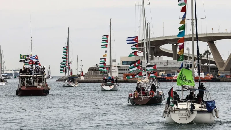 Indagine a Roma dopo l’intercettazione della Flottiglia per Gaza e l’arresto di 175 attivisti